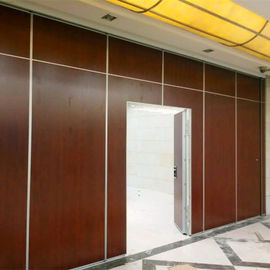 Sound Barrier Conference Hall Sistem Geser Dinding Lipat / Dinding Partisi Bergerak