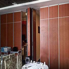 Dinding Partisi Hotel Bintang Lima yang Dapat Dioperasikan Bergerak MDF