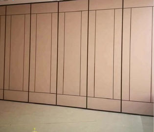 Dinding Partisi Pembagi Ruangan Akustik Suara Lipat Bukti Dengan Pintu Geser