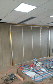 Plafon Membagi Ruang Panel Dinding Akustik Bergerak Lebar 800-1200 mm