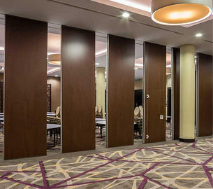 Dinding Partisi Akustik ISO9001 / Ruang Partisi Lipat yang Dapat Dioperasikan Pintu