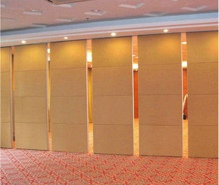 Dinding Partisi Akustik ISO9001 / Ruang Partisi Lipat yang Dapat Dioperasikan Pintu