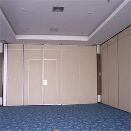 Wall Mounted Soundproof Sliding Cermin Partisi Dinding Dalam Partisi Kantor