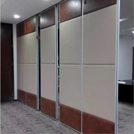 Desain Interior Kantor Geser Ruang Perjamuan PVC Dinding Partisi yang Dapat Dioperasikan