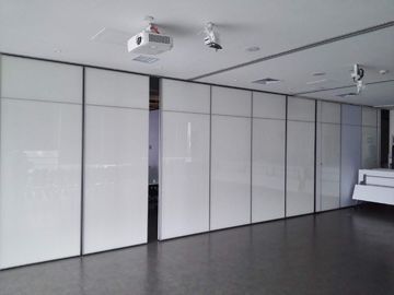 Pintu Partisi Dinding Aluminium Bergerak yang Dapat Dioperasikan Untuk Galeri Seni