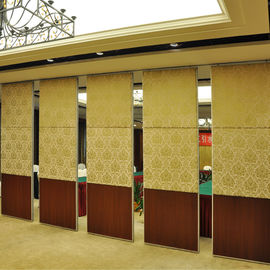 Ruang Konferensi Dioperasikan Ruang Perjamuan Bergerak Kedap Suara Dinding Partisi 65 mm