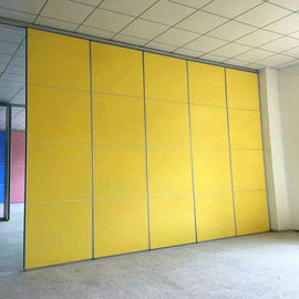 Dinding Partisi Kedap Suara Dioperasikan Dengan Pintu Untuk Sekolah / Hotel / Studio Tari