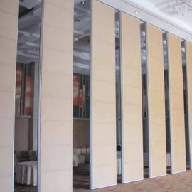 Ketinggian 6000mm Banquet Hall Acoustic Movable Partition Walls Kedap Suara