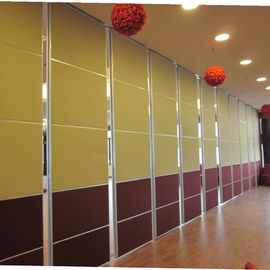 65 Jenis Dinding Partisi Dinding Restoran Yang Dapat Digerakkan Akustik Dengan Bingkai Aluminium