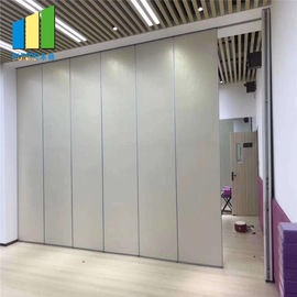 Aluminium Profile Dilipat Manual Lipat Dinding Partisi Geser Bergerak Untuk Hotel