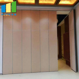 Portable Folding Doors Room Dividers Partisi Dinding Bergerak Restoran Untuk Ruang Makan Vip