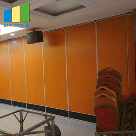 Geser Layar Removable Dinding Partisi Panel Bergerak Sound Divider Pintu Partisi Hall Hotel