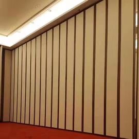 Pintu Sliding Movable Dilipat Kayu Suara Dinding Partisi Untuk Hotel