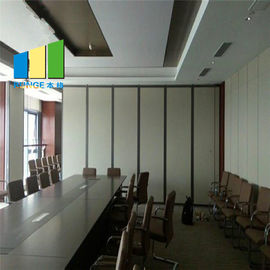Sistem Gantung Manual Dinding Partisi Geser yang Dapat Digeser Untuk Ruang Konferensi