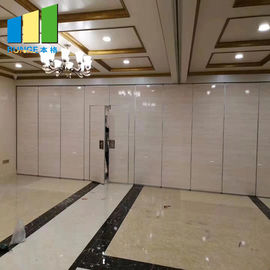 Fabric Folding Movable Partition Office Sliding Partition Walls Untuk Hotel