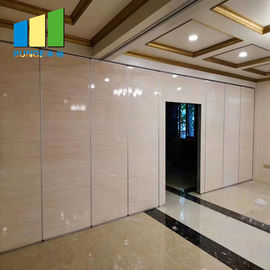 Fabric Folding Movable Partition Office Sliding Partition Walls Untuk Hotel
