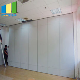 Dinding Ruang Konferensi Proofing Sliding Acoustic Partition Wall Untuk Office 1220 mm Lebar