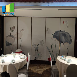 Aluminium Frame Hotel Dinding Partisi Kedap Suara Bukti Untuk Ruang Perjamuan