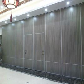 Auditorium Acoustic Operable Wall Aluminium Partition Board Bergerak Untuk Hotel