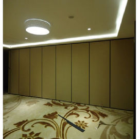 Ruang Konferensi Removable Acoustic Wall Sliding Partisi Lipat Untuk Ruang Jamuan