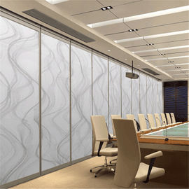 Bingkai Aluminium Lipat Dinding Geser Partisi Akustik Untuk Multi-Fountion Hall