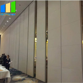 Dinding Partisi Geser Dapat Dilepas Interior Room Divider Akustik Panel Dinding Kain