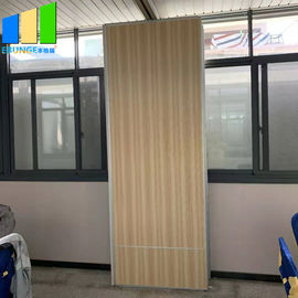 Komersial Sound Proof Partitions / Kayu Sliding Wall Partition Door Japanese Room Divider