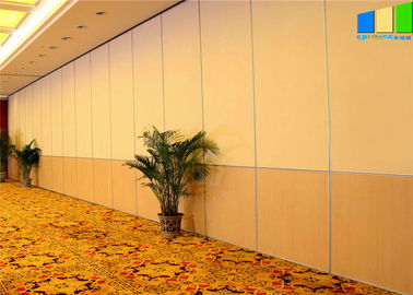 Melamin Dekoratif Kedap Suara Dinding Partisi Bergerak Untuk Hotel Banquet Hall
