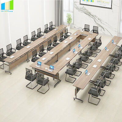 Meja Ruang Pelatihan Pertemuan Ebunge Atasan Meja Meja Konferensi Stackable