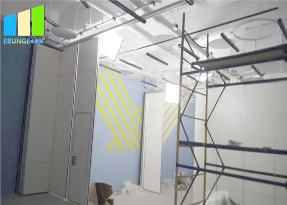 Ruang Pelatihan Sistem Dinding Bergerak Akustik Dinding Partisi Lipat
