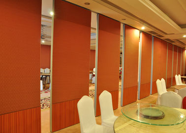 Acoustic Movable Hanging Retractable Partition Walls Untuk Restaurant