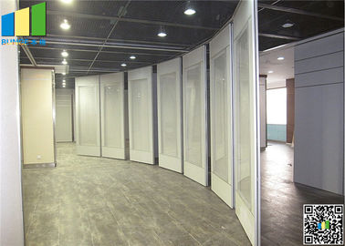 Operable Exhibition Partition Walls Pembagi Ruang Pengelasan yang Tepat