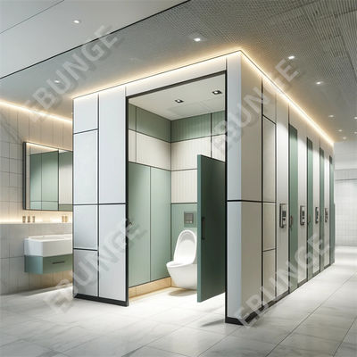 Resistensi Dampak Tinggi Pembagian Kamar Mandi Umum Modern untuk Daerah Lalu Lintas Tinggi