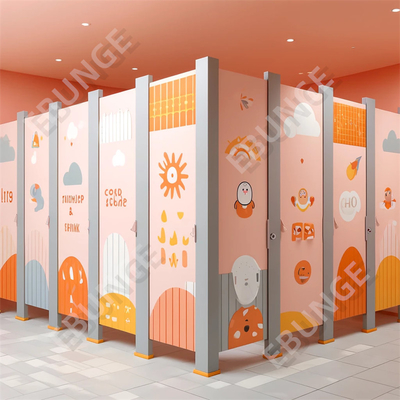 Dukungan Opsi Desain Disesuaikan Kubi toilet untuk pemisah toilet