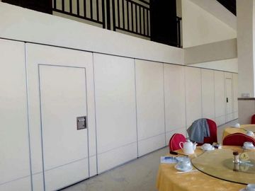 Dinding Partisi Akustik Kantor Kulit Bergerak Furniture Komersial