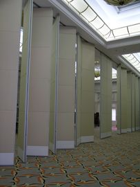 Folding Movable Sliding Partition Walls / Hanging Room Dividers Bahan Plafon Auditorium
