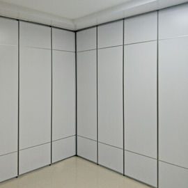 Banquet Hall Aluminium Frame dilipat Partisi Dinding / Dinding Bergerak Akustik