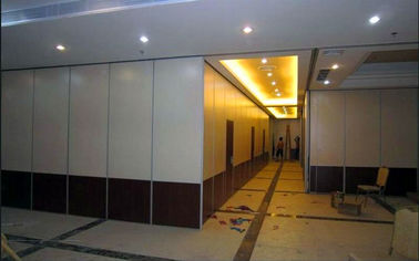 Reusable Soundproof Folding Partition Walls Commercial Funiture 6 M Tinggi