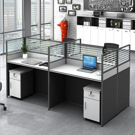 Partisi Perabot Kantor Disesuaikan Modular / Workstation Kantor Cubicle