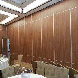 Hotel Bergerak Dinding Kayu Menggantung Lipat Ruang Perjamuan Dinding Partisi Akustik Thailand