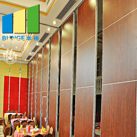 Ukuran Sistem Instalasi Panel Dinding Geser Partisi 65mm Untuk Pusat Pembelajaran
