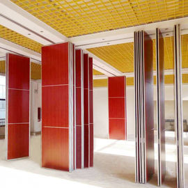 Kustom Bingkai Aluminium Berlubang Ruang Perjamuan Dinding Kantor Suara Bukti Partisi Akustik Dinding