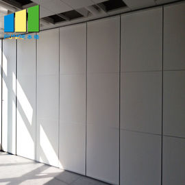 Ruang Konferensi Geser Panel Dinding Bergerak Isolasi Suara Pembagi Ruang Akustik Partisi Lipat