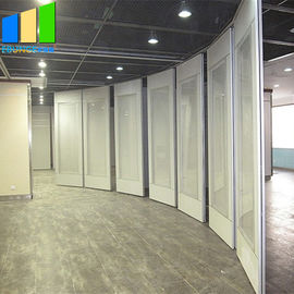 Tipe 80 dinding pembagi ruang partisi kedap suara aluminium bingkai dinding partisi bergerak untuk galeri seni