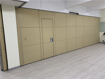 Ruang Kantor Akustik Soft Cover Kedua Sisi Dinding Partisi Geser Yang Dapat Digeser