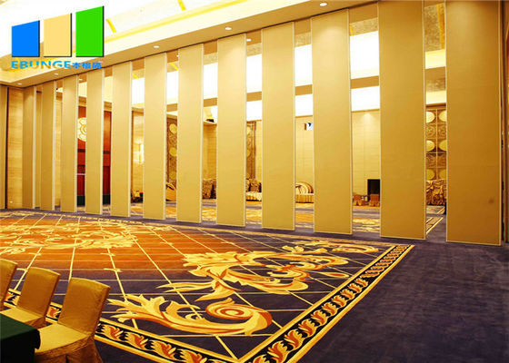 Pembatas kamar lipat pembatas kamar hotel warna disesuaikan dinding partisi bergerak untuk desain interior
