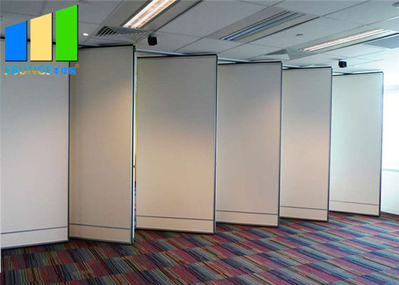 Laminate Veneer Folding Movable Sound Proof Dinding Partisi Tinggi Untuk Ruang Kelas Kantor