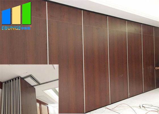 Ruang Perjamuan Sistem Pintu Lipat Akustik Dinding Partisi Geser Seluler