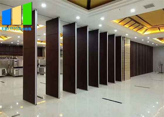 Ruang Perjamuan Sistem Pintu Lipat Akustik Dinding Partisi Geser Seluler
