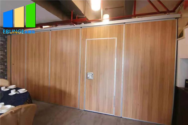 Ruang Restoran Kayu Dinding Partisi Kedap Suara Sementara Untuk Hotel Bintang Lima